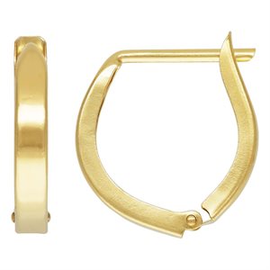 14.0mm Horseshoe Huggie Earring