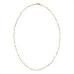 18" Clover Chain 4.0mm Pearl by the Yard