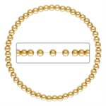 5.5" 3.0mm Beaded Stretchy Bracelet